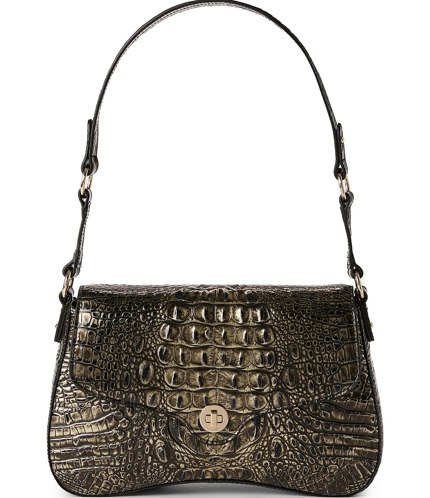 BRAHMIN Melbourne Collection Onyx Nerida Shoulder Bag