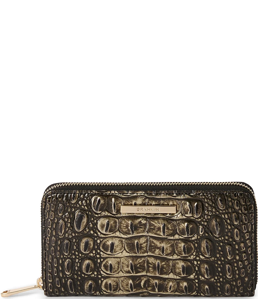 BRAHMIN Melbourne Collection Onyx Suri Wallet