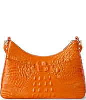BRAHMIN Melbourne Collection Orange Mango Mod Esme Chain Strap Shoulder Bag