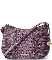 BRAHMIN Melbourne Collection Passion Purple Shayna Crossbody Bag