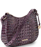 BRAHMIN Melbourne Collection Passion Purple Shayna Crossbody Bag