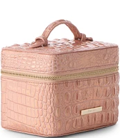 BRAHMIN Melbourne Collection Passion Purple Small Charmaine Travel Case