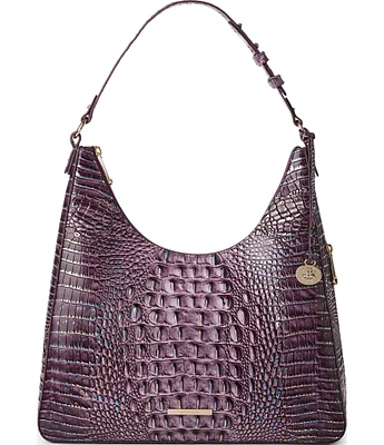 BRAHMIN Melbourne Collection Passion Purple Tabitha Shoulder Bag