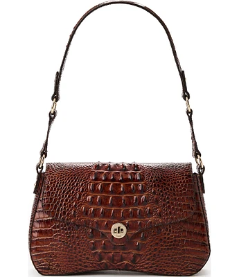 BRAHMIN Melbourne Collection Pecan Nerida Shoulder Bag