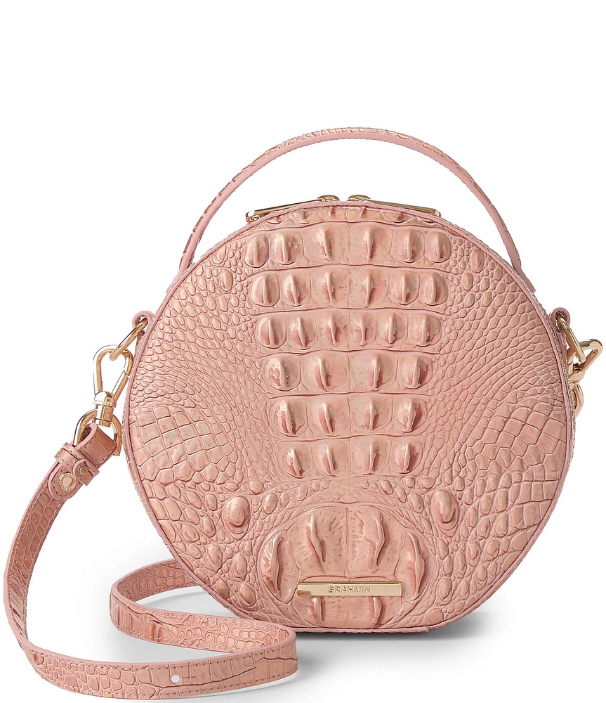 BRAHMIN Melbourne Collection Rose Gold Lane Crossbody Bag