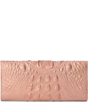 BRAHMIN Melbourne Collection Rose Gold Veronica Trifold Wallet