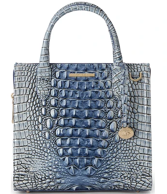 BRAHMIN Ombre Melbourne Collection Small Caroline Satchel Bag