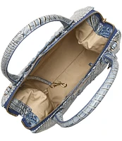 BRAHMIN Ombre Melbourne Collection Small Caroline Satchel Bag