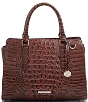 BRAHMIN Melbourne Collection Small Finley Satchel Bag