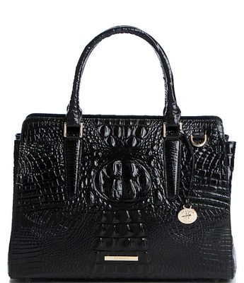 BRAHMIN Melbourne Collection Small Finley Satchel Bag