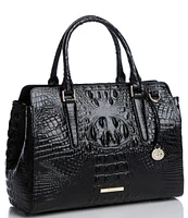 BRAHMIN Melbourne Collection Small Finley Satchel Bag