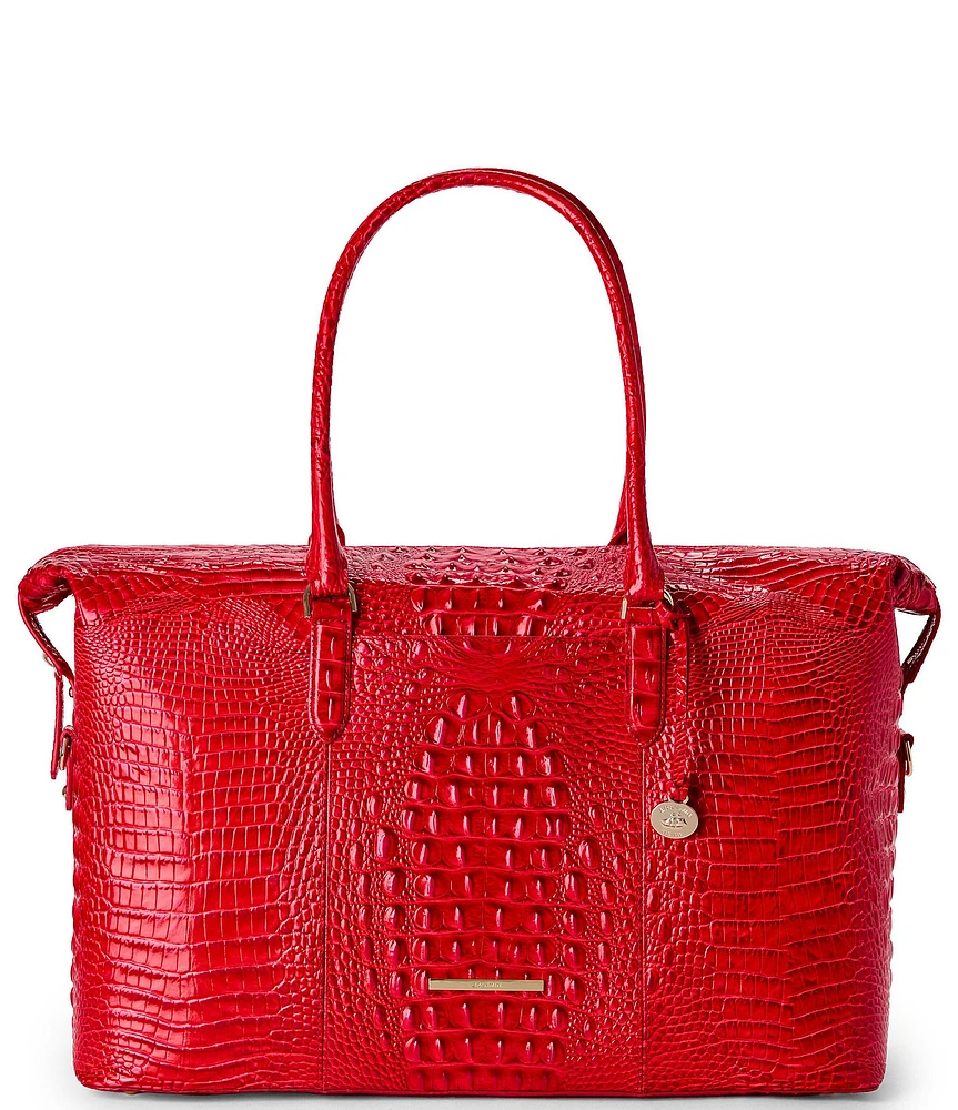 BRAHMIN Sriracha Melbourne Collection Duxbury Weekender Bag