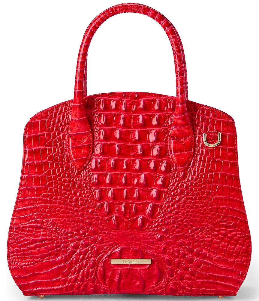 BRAHMIN Sriracha Melbourne Collection Rosetta Satchel Bag