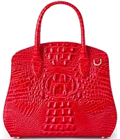 BRAHMIN Sriracha Melbourne Collection Rosetta Satchel Bag