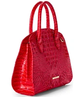 BRAHMIN Sriracha Melbourne Collection Rosetta Satchel Bag