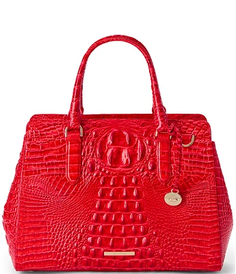 BRAHMIN Sriracha Melbourne Collection Small Finley Satchel Bag