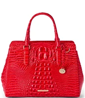 BRAHMIN Sriracha Melbourne Collection Small Finley Satchel Bag
