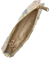 BRAHMIN Melbourne Collection Succulent Bloom Daisy Wristlet
