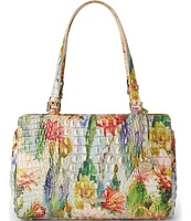 BRAHMIN Melbourne Collection Succulent Bloom Josette Tote Bag