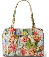 BRAHMIN Melbourne Collection Succulent Bloom Josette Tote Bag