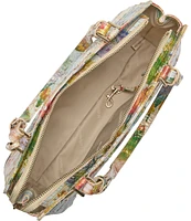 BRAHMIN Melbourne Collection Succulent Bloom Josette Tote Bag