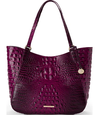 BRAHMIN Melbourne Collection Sugar Plum Aliza Tote Bag