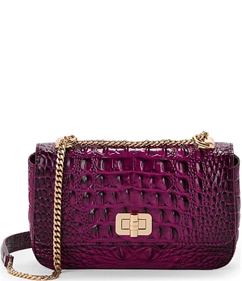 BRAHMIN Melbourne Collection Sugar Plum Hallie Crossbody Bag