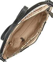 BRAHMIN Melbourne Collection Taupe Fields Katie Crossbody Bag