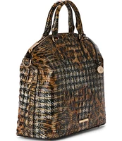 BRAHMIN Melbourne Collection Untamed Large Duxbury Satchel Bag