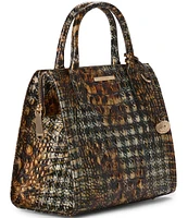 BRAHMIN Melbourne Collection Untamed Small Caroline Satchel Bag