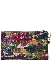 BRAHMIN Melbourne Collection Wildflower Daisy Wristlet