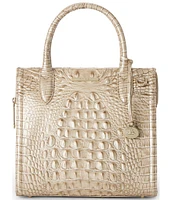 BRAHMIN Wind Chime Melbourne Collection Small Caroline Satchel Bag