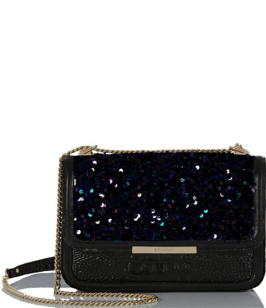 BRAHMIN Momento Collection Rosalie Sequin Crossbody Bag