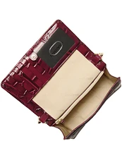 BRAHMIN Nerina Collection Merlot Minuette Crossbody Bag