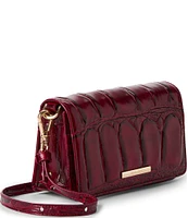 BRAHMIN Nerina Collection Merlot Minuette Crossbody Bag