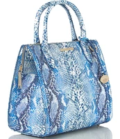 BRAHMIN Oceangrove Collection Joyful Small Caroline Satchel Bag