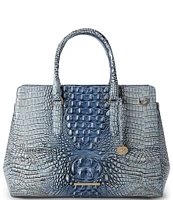 BRAHMIN Ombre Melbourne Collection Finley Carryall Satchel Bag