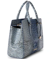 BRAHMIN Ombre Melbourne Collection Finley Carryall Satchel Bag