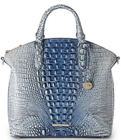 BRAHMIN Ombre Melbourne Collection Large Duxbury Satchel Bag
