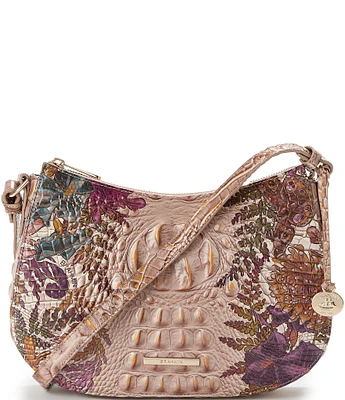 BRAHMIN Ombre Melbourne Collection Chrysanthemum Shayna Crossbody Bag