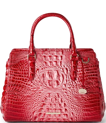 BRAHMIN Ombre Melbourne Collection Embrace Small Finley Satchel Bag