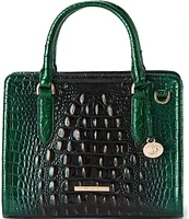 BRAHMIN Ombre Melbourne Collection Evergreen Cami Satchel Bag