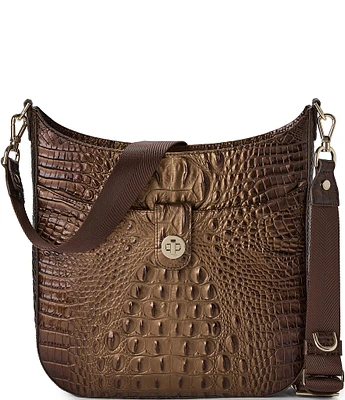 BRAHMIN Ombre Melbourne Collection Ganache Leia Crossbody Bag