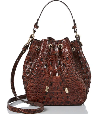 BRAHMIN Ombre Melbourne Collection Melinda Bucket Bag