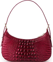 BRAHMIN Ombre Melbourne Collection Merlot Kyrie Shoulder Bag