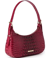 BRAHMIN Ombre Melbourne Collection Merlot Kyrie Shoulder Bag