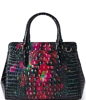 BRAHMIN Ombre Melbourne Collection Small Finley Beyond Satchel Bag