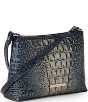 BRAHMIN Ombre Melbourne Collection Twilight Blue Lorelei Shoulder Bag