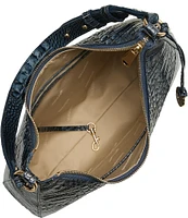 BRAHMIN Ombre Melbourne Collection Twilight Blue Tabitha Shoulder Bag