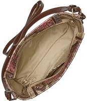 BRAHMIN Potomac Collection Brindle Hillary Crossbody Bag